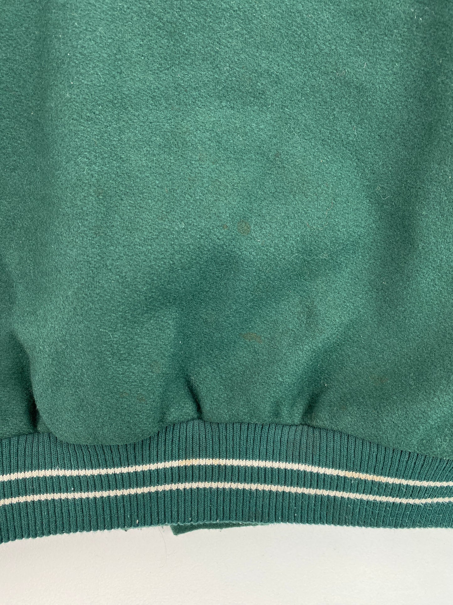 00’ NIKE x NEW YORK JETS Size XXL NFL Wool/Leather Jacket / G5028J