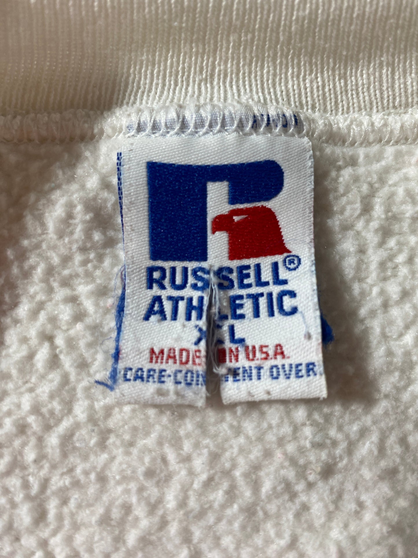 90's RUSSELL x ALABAMA CRIMSON TIDE Made in USA Size XL Vintage College Sweat-Shirt / G5055S