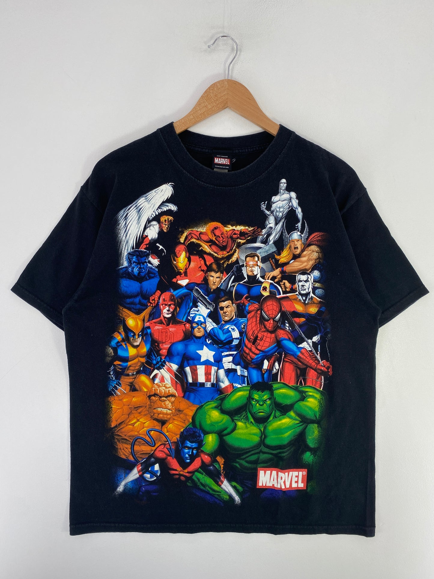 00' MARVEL Size L Vintage Movie T-Shirts / G952T