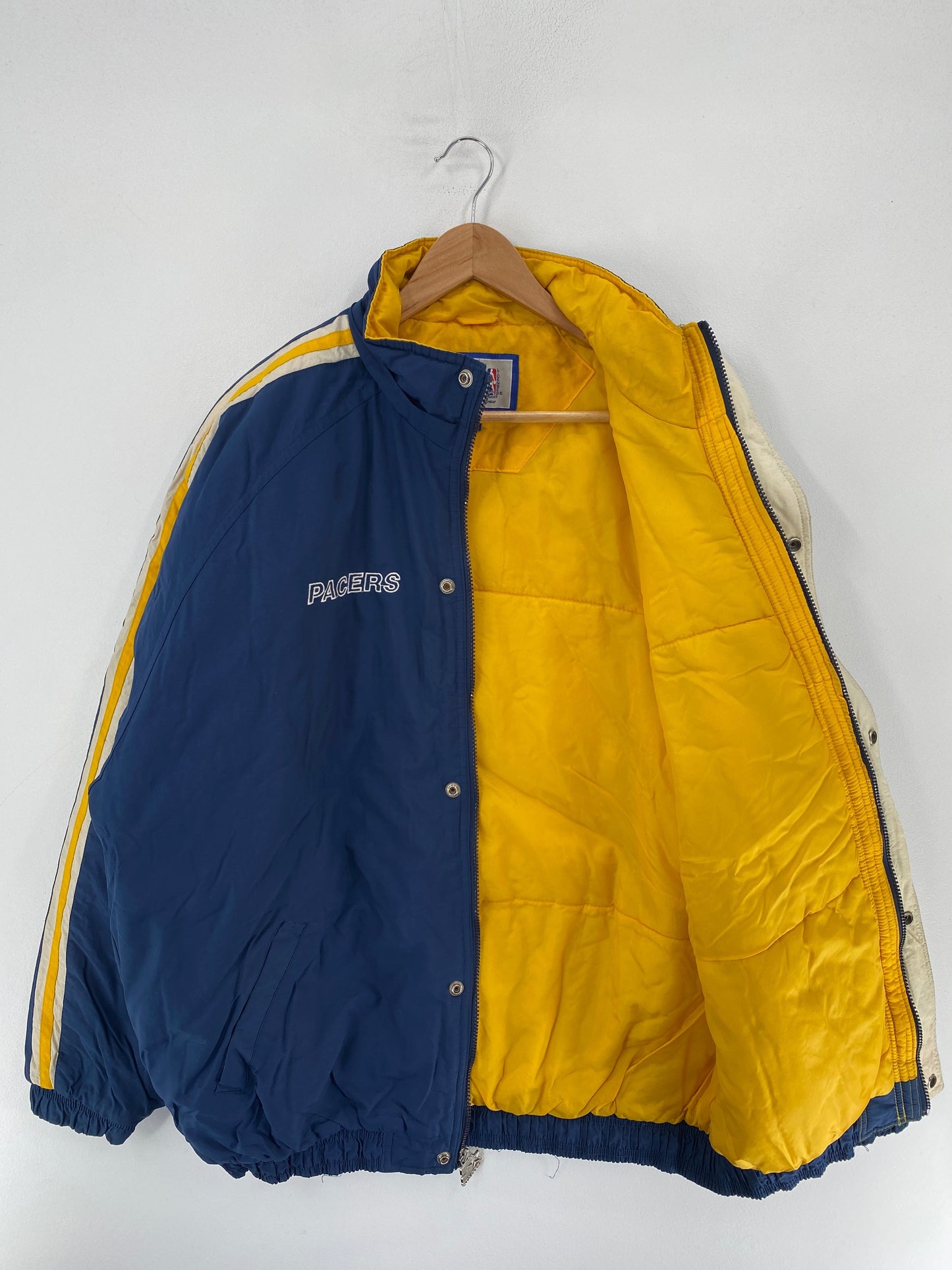 90’s STARTER x PACERS Size XL NBA Padded Nylon Jacket / G4803J