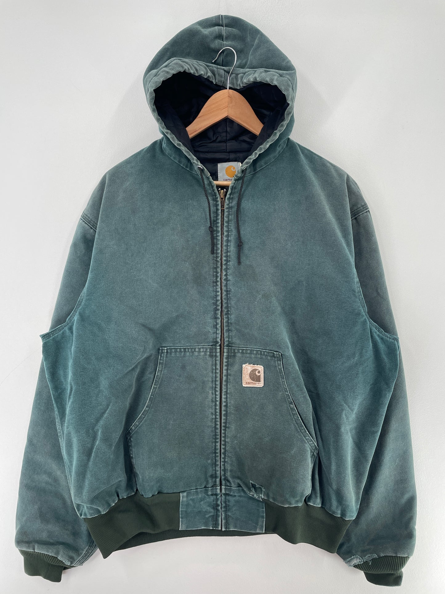 .Vintage CARHARTT Size No Tag (Approx.L) Duck Jacket / F7307J
