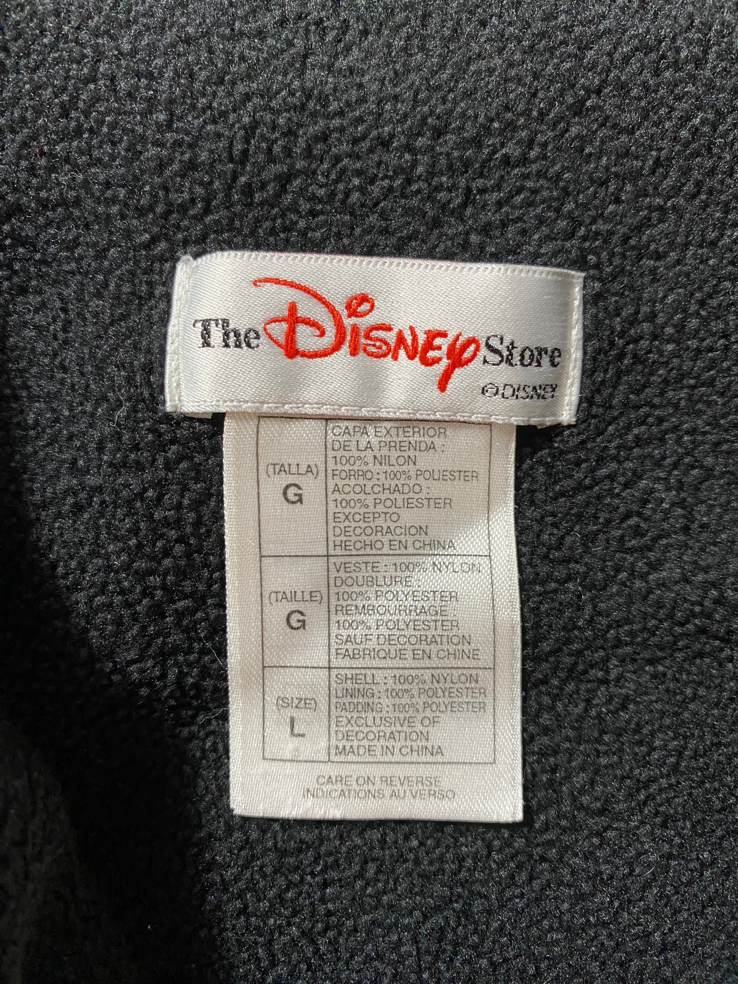 Vintage DISNEY POOH Size L Nylon Padded Jacket / G5067N