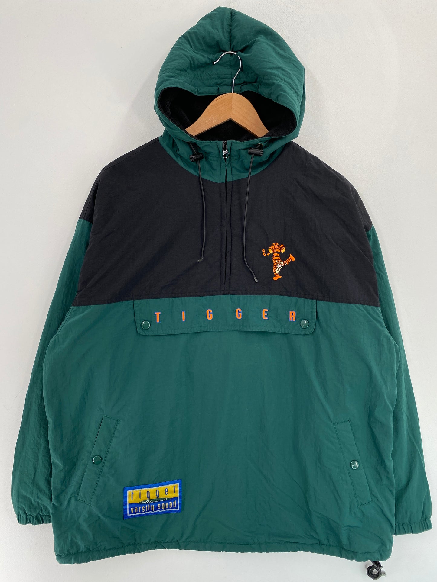 Vintage DISNEY POOH Size L Nylon Padded Jacket / G5067N