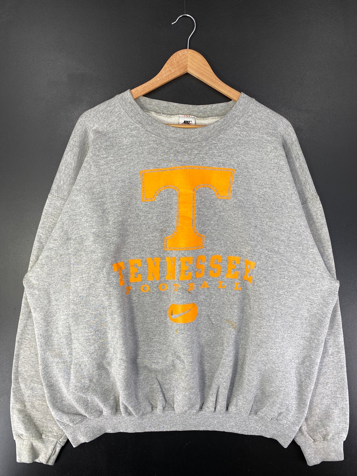 90's NIKE x TENNESSEE Made in USA Size XXL Vintage College Sweat-Shirt / G994S