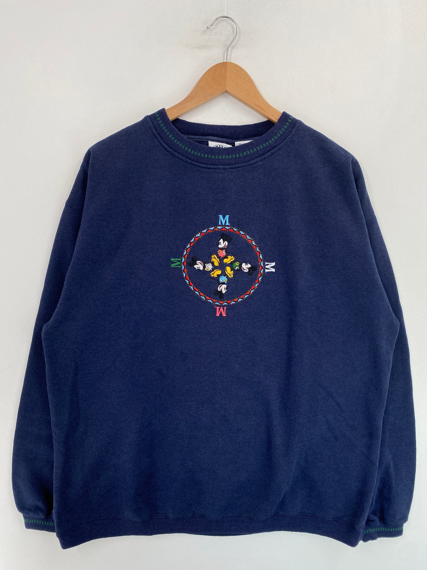 90’s DISNEY MICKEY Size XL Vintage Sweat-shirt / G5079S
