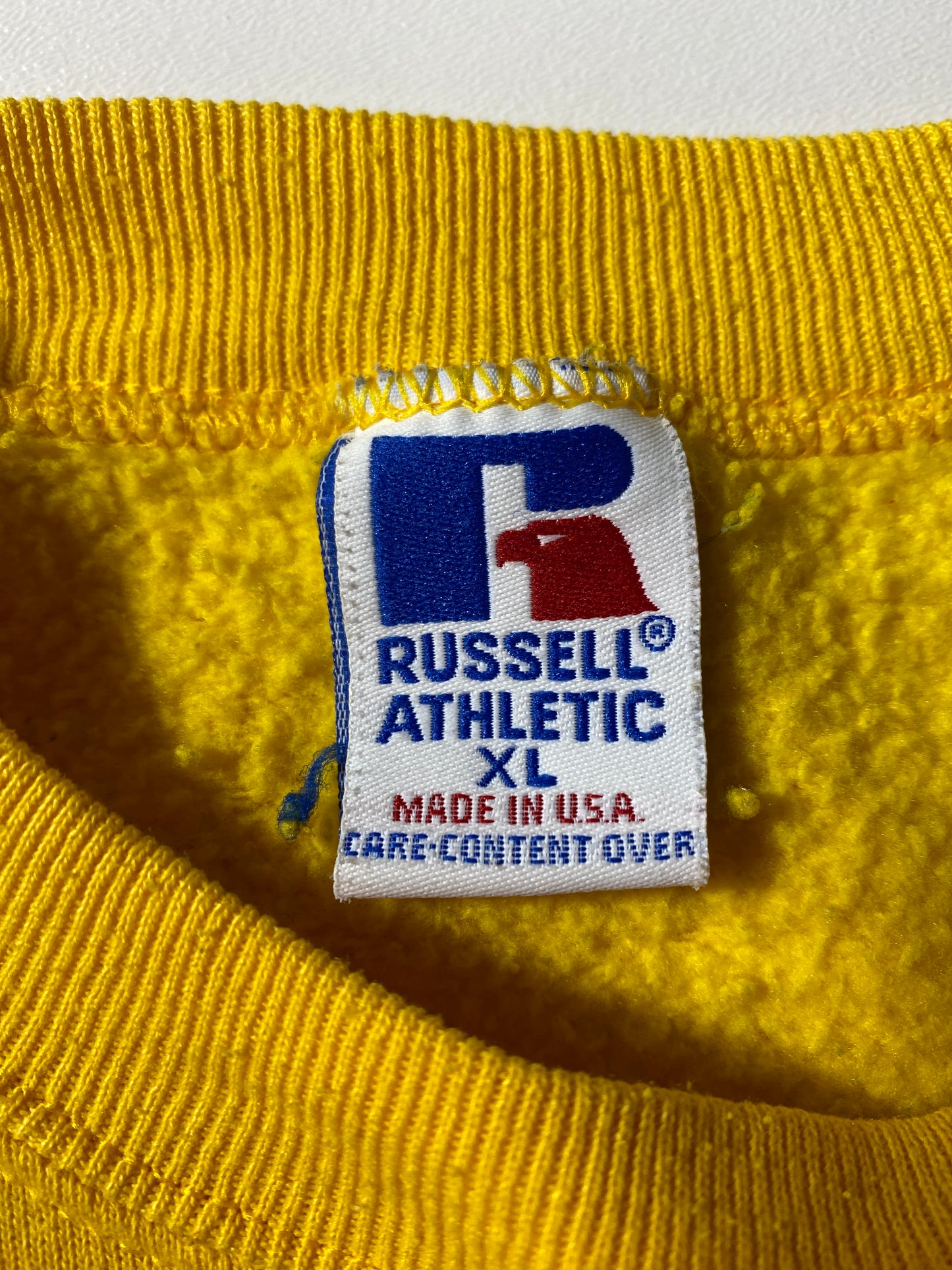 90's UCLA x RUSSELL Made in USA Size XL Vintage College Sweat-Shirt / F5145S