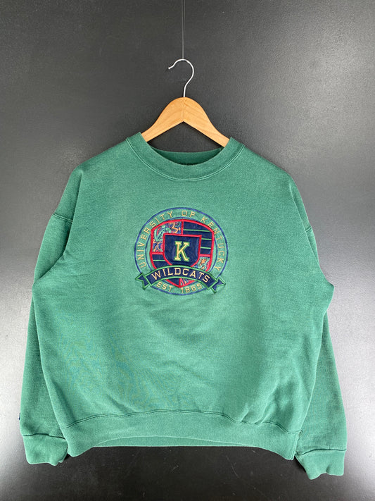 00’ UNIVERSITY OF KENTUCKY WILDCATS Size XL College Sweat-Shirt / F5141S