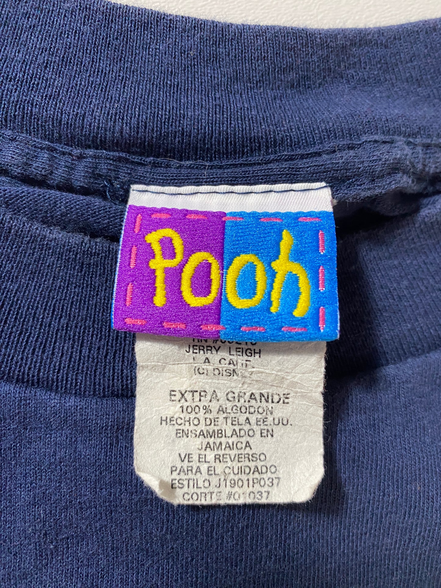 00’ DISNEY TIGGER Size XL Vintage T-Shirt / G6532T