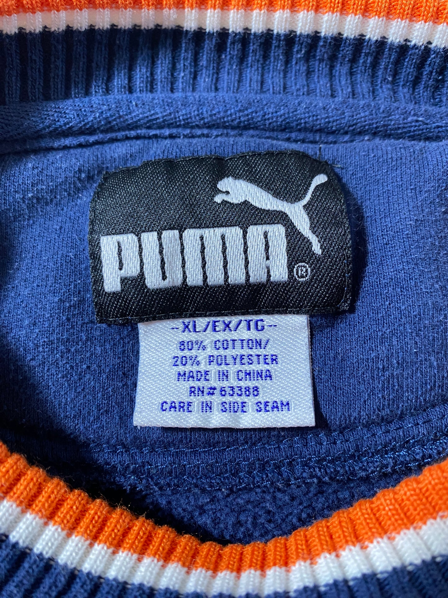 Vintage PUMA x DENVER BRONCOS Size XL NFL Sweat-Shirt / F5152S