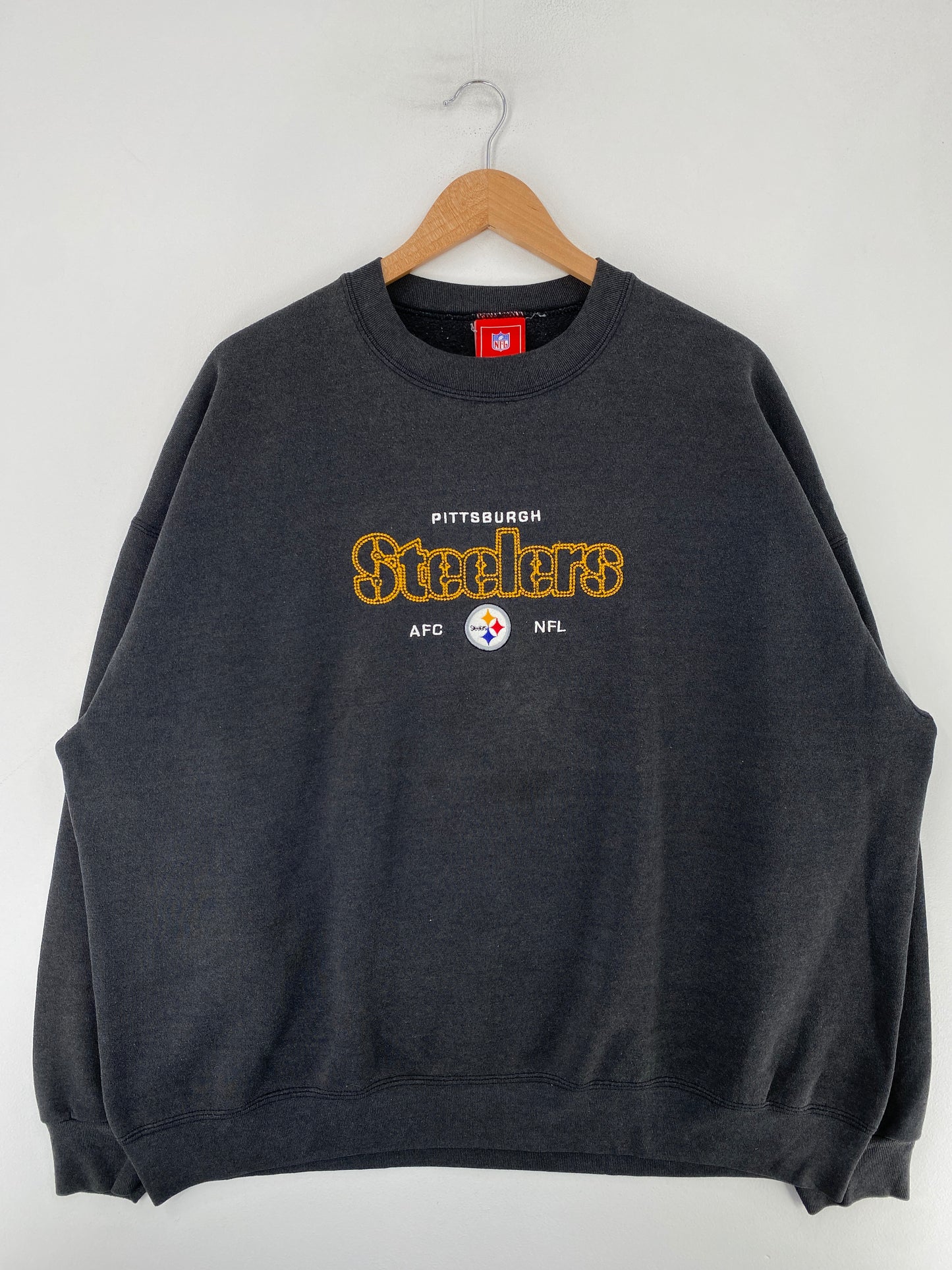 00’ STEELERS Size XXL Vintage NFL Sweat-Shirt / G1091S