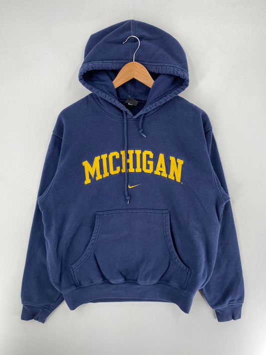 00’ NIKE x MICHIGAN Size S College Hoodie Sweat-Shirt / F6016S