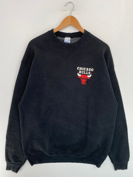 90’s SALEM x CHICAGO BULLS Made in USA Size XL Vintage NBA Sweat - Shirt/ G5142S