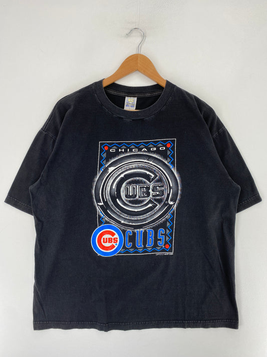 1994 CHICAGO CUBS Size L Vintage MLB T-Shirt / G3116T