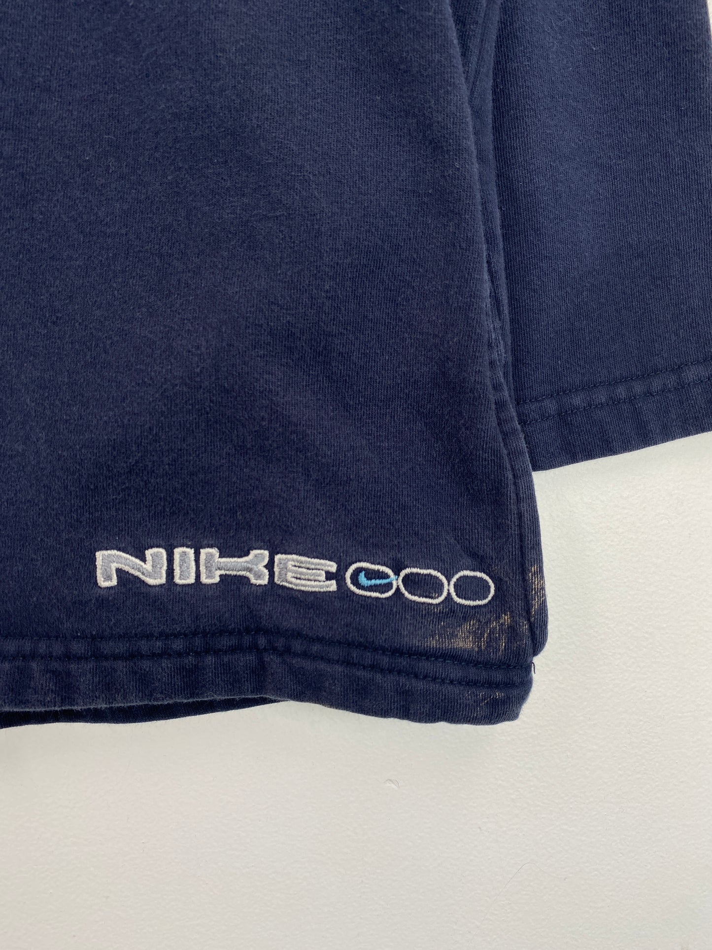 90’s NIKE Size XL Vintage Half-zip Sweat-shirt / G5151S