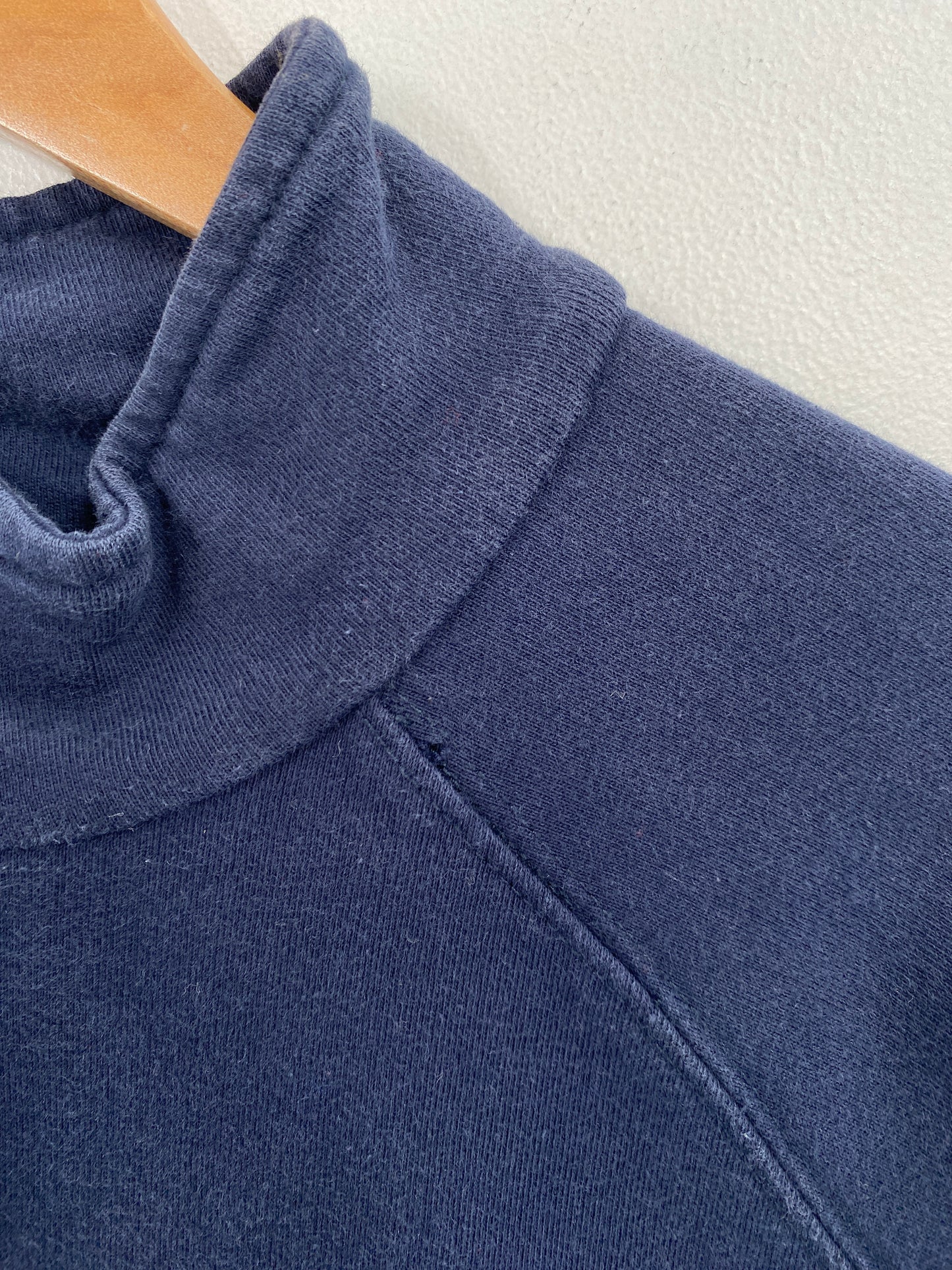 90’s NIKE Size XL Vintage Half-zip Sweat-shirt / G5151S