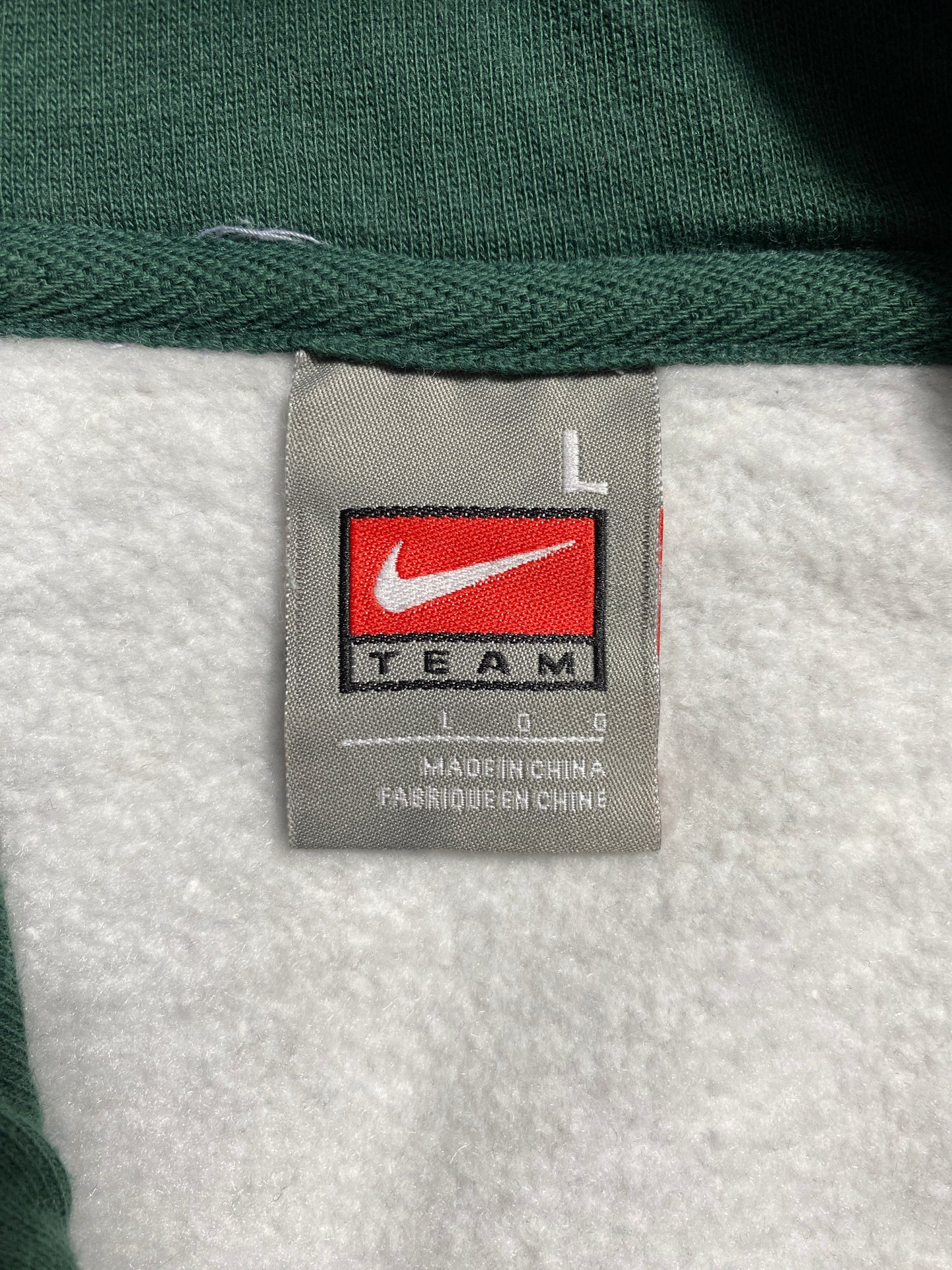 00' NIKE x OREGON Size L Vintage College Hoodie Sweat-Shirt / G1733S