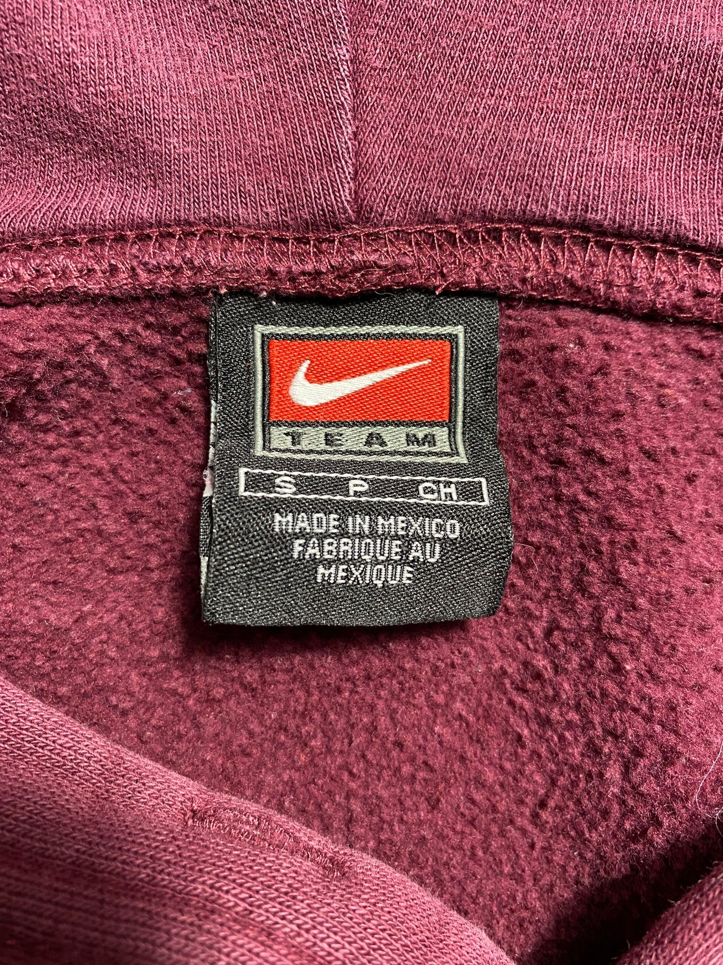 00' NIKE x ARIZONA STATE Size S Vintage College Hoodie Sweat-Shirt / G1732S