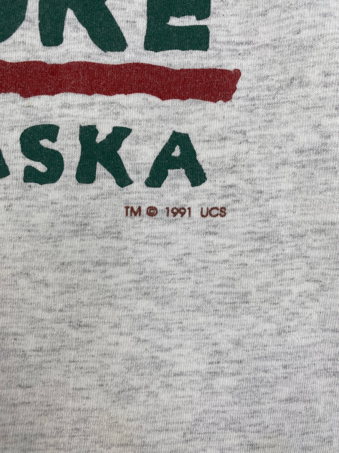 (XXL) 1991 NORTHERN EXPOSURE ALASKA T-Shirt / A0585T