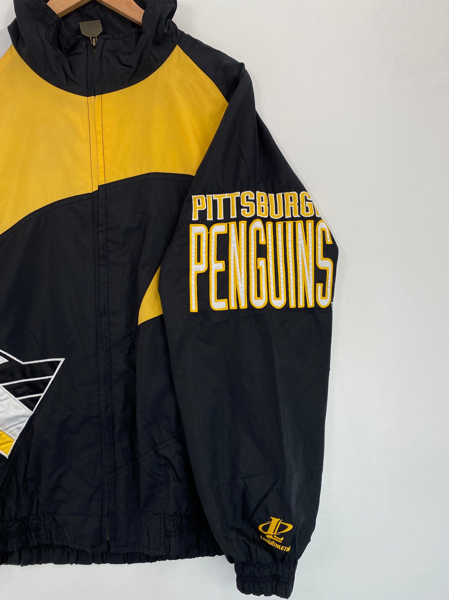 90's PITTSBURGH PENGUINS Size XL Vintage NHL Nylon Jacket / G5168N