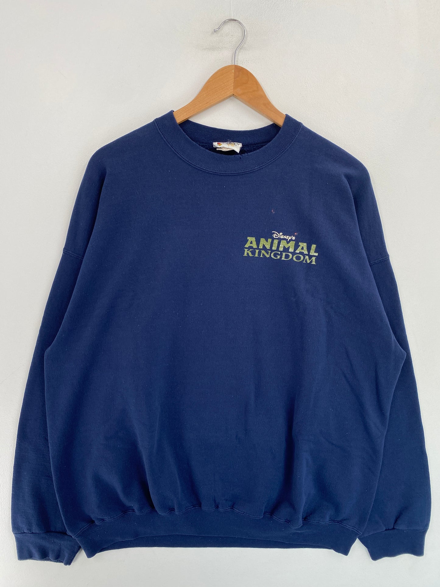 00’ DISNEY ANIMAL KINGDOM Made in USA Size XL Vintage Sweat-shirt / G5172S