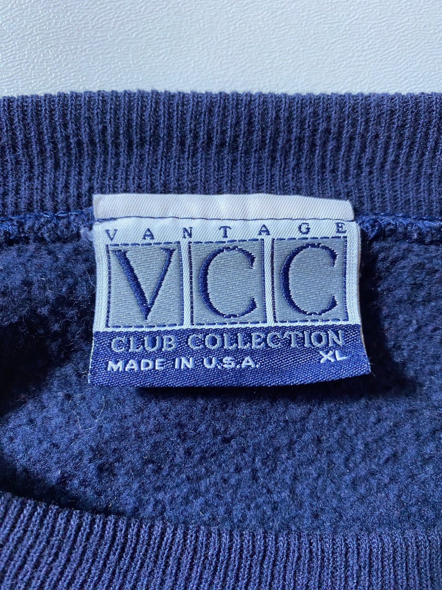 90's WEST LAKE Made in USA Size XL Vintage College Sweat-Shirt / G5085S
