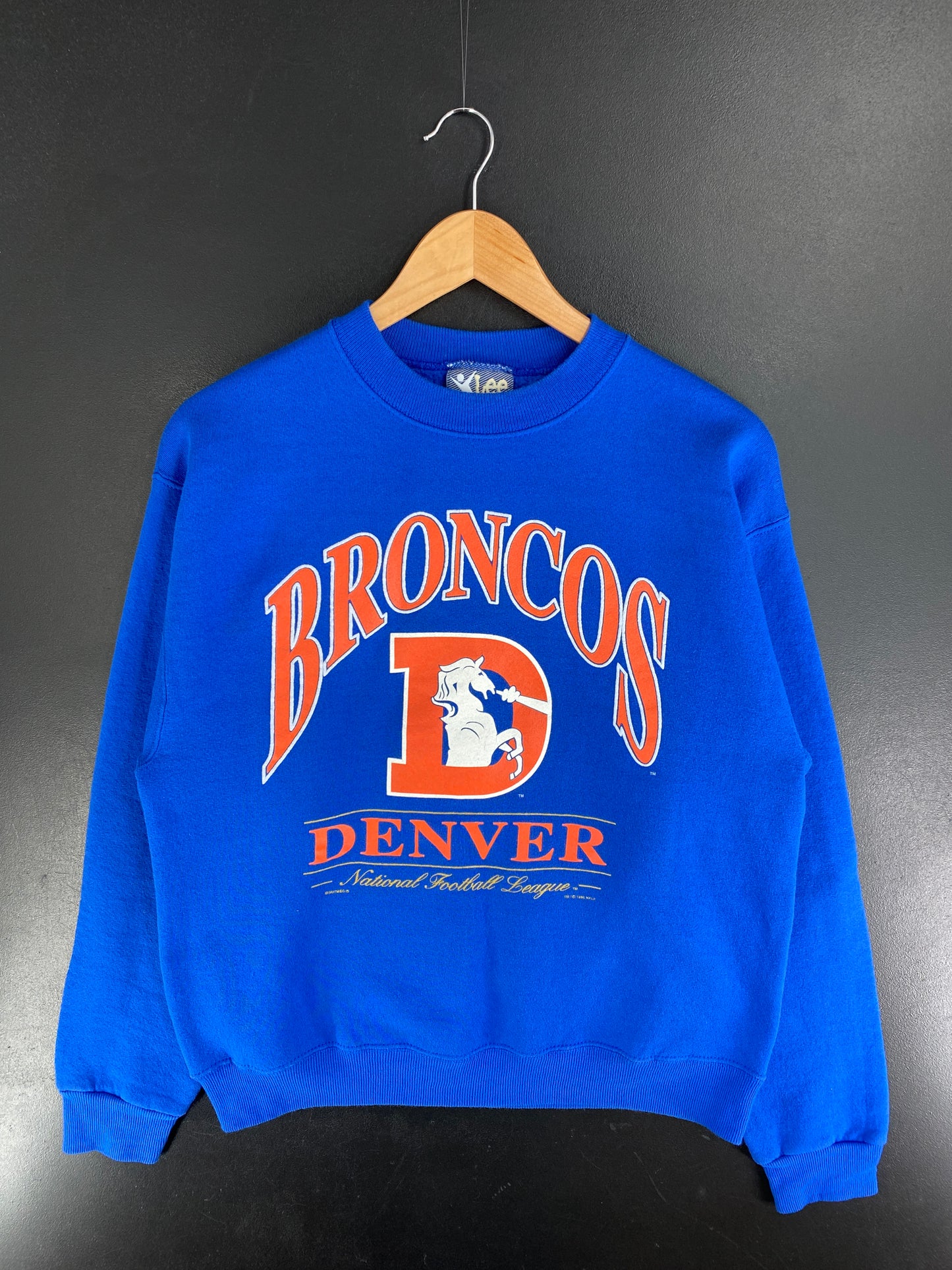 90’s DENVER BRONCOS Made in USA Size XL Vintage NFL Sweat-Shirt / F5279S