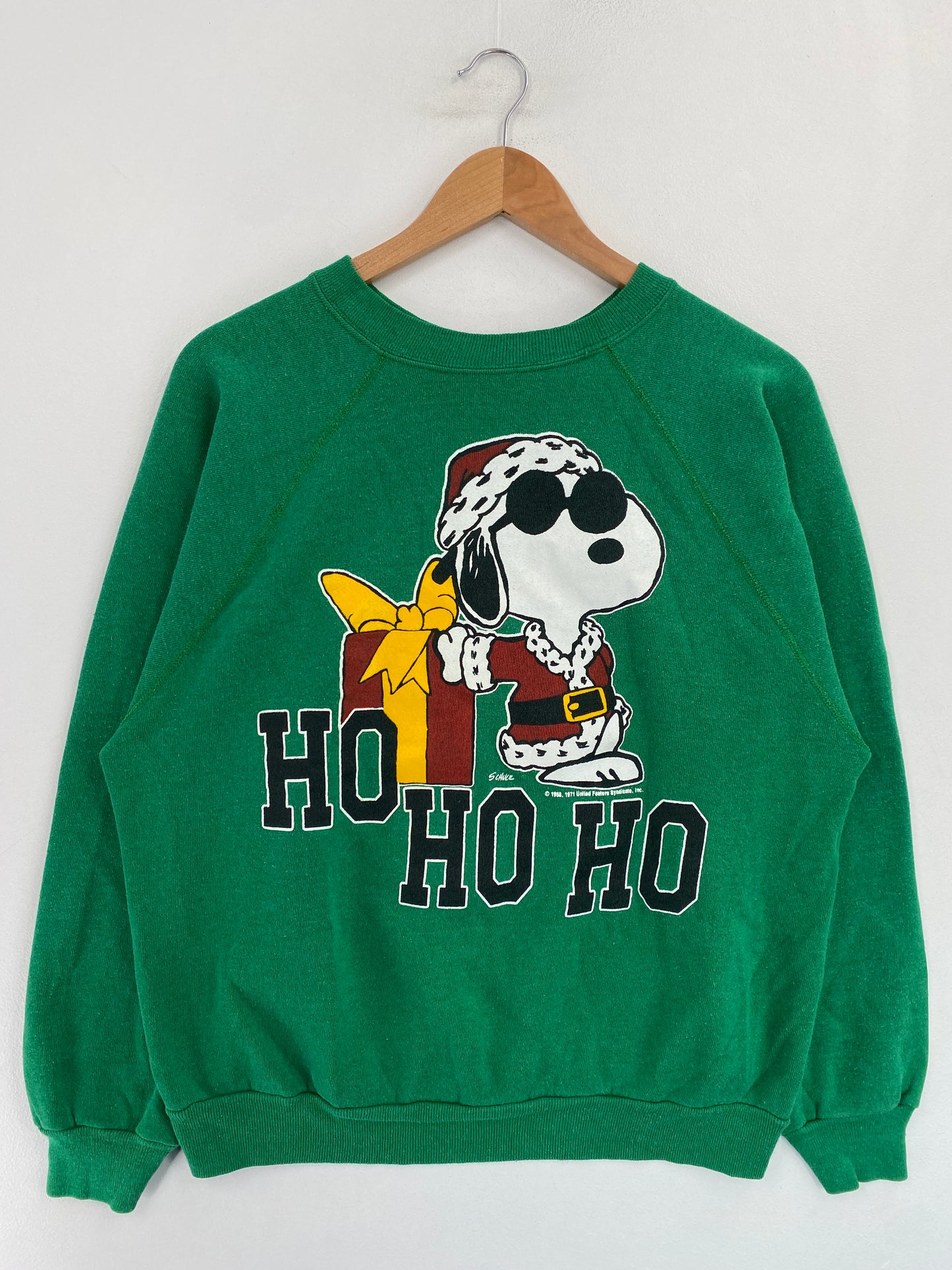 90's SNOOPY CHRISTMAS Made in USA Size L Vintage Sweat-shirt / G5208S