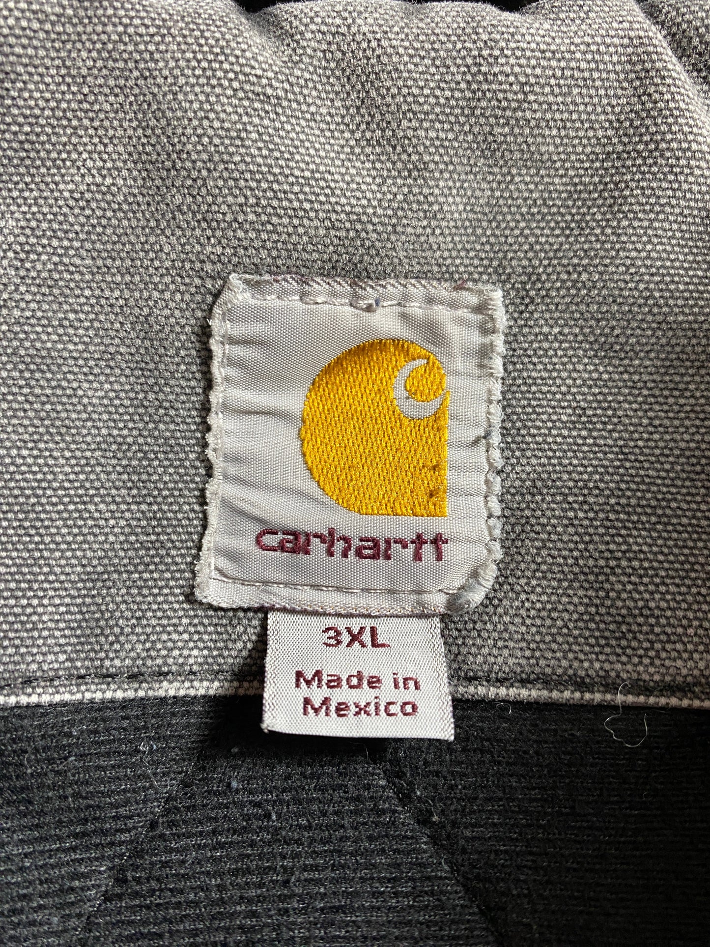 .Vintage CARHARTT Size XXXL Zip-Up Duck Jacket / F7228J
