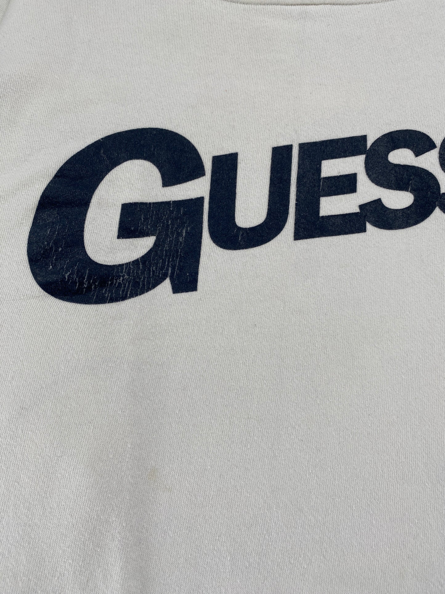 90's GUESS Made in USA Size Approx.XL Vintage Sweat-Shirt / G5221S