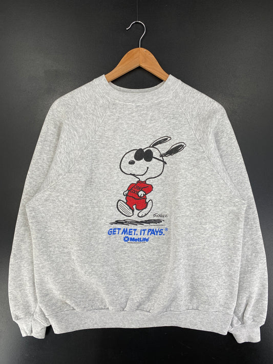 Early 90’s SNOOPY Size XL Sweat-Shirt / G4656S
