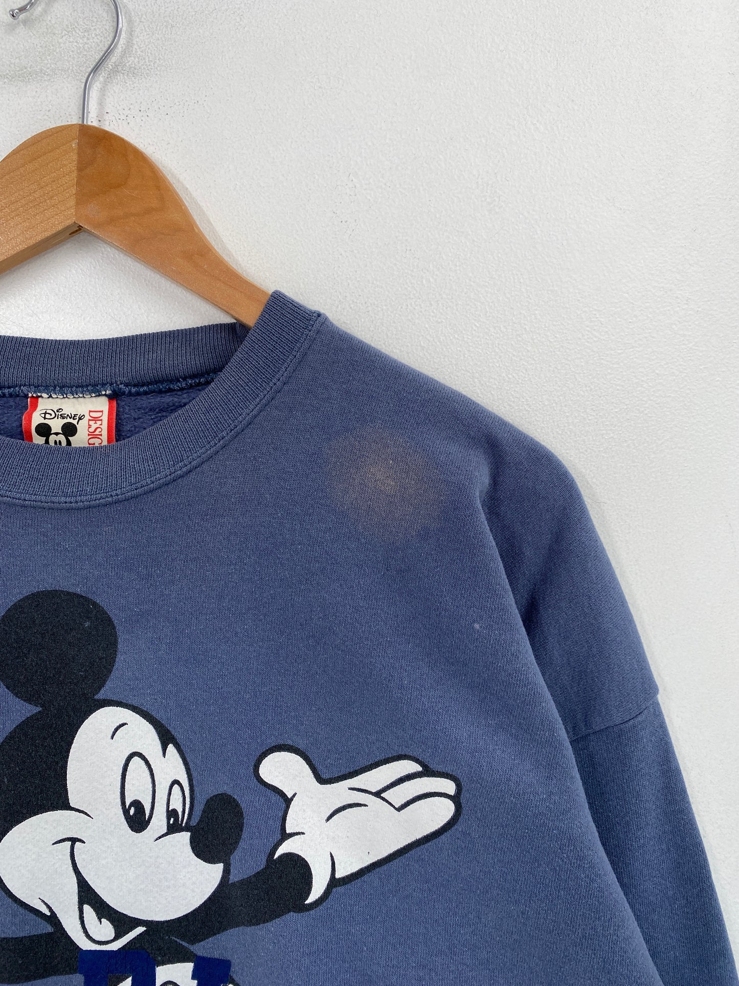 90’s MICKEY Size One Size (Approx.L) Vintage DISNEY Sweat-shirt / G5250S