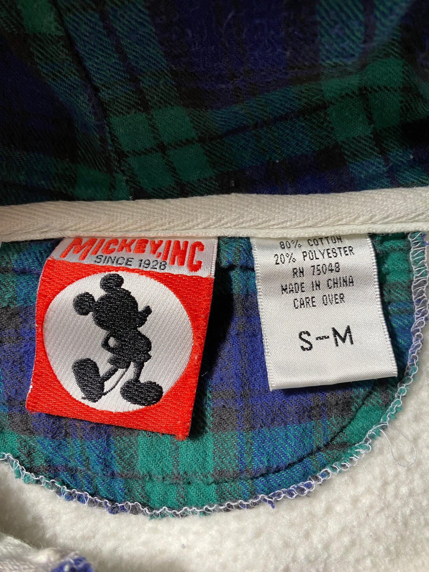 90’s WALT DISNEY WORLD Size S/M DISNEY Sweat-shirt / F5486S