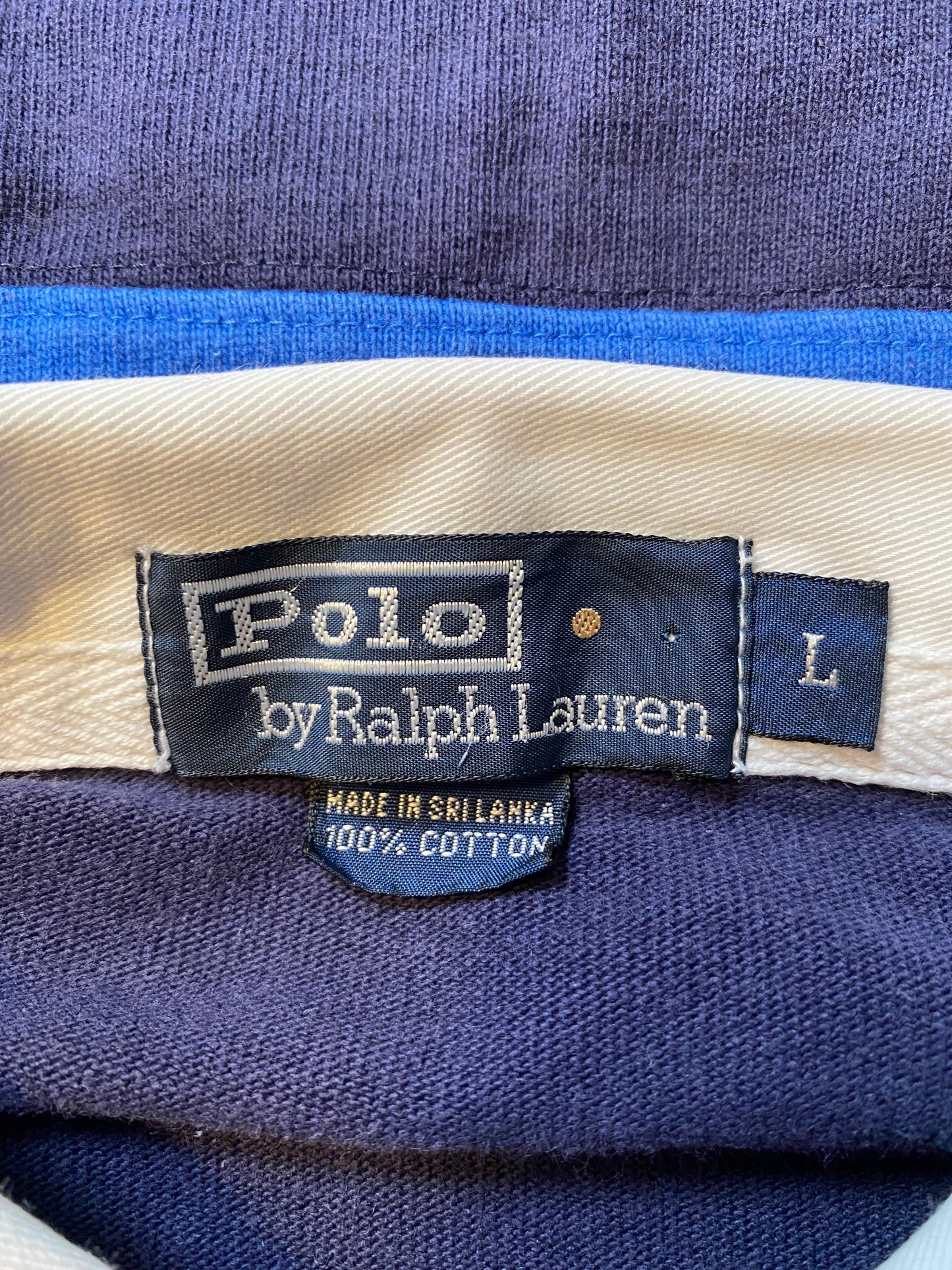 (L) 90’s POLO RALPH LAUREN Rugby-shirt / A0709R