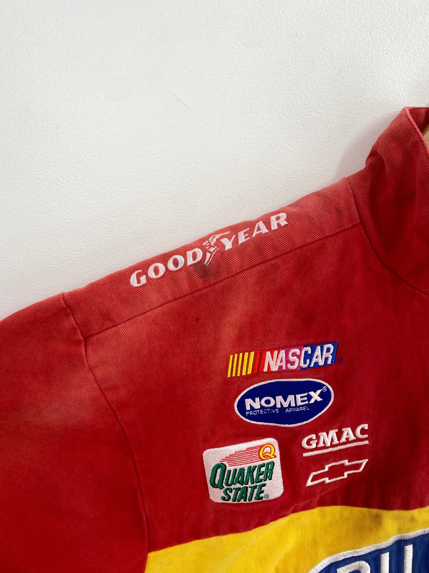 Vintage NASCAR DU PONT Size L Racing Jacket / G5275J