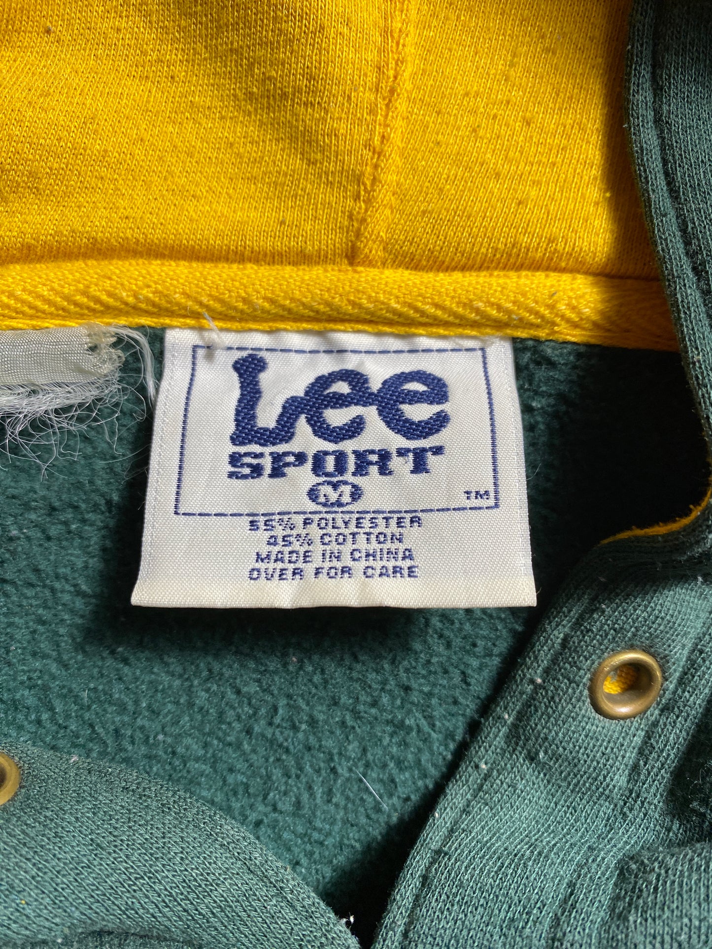 90’s GREEN BAY PACKERS Size M NFL Hoodie Sweat-Shirt / F5547S