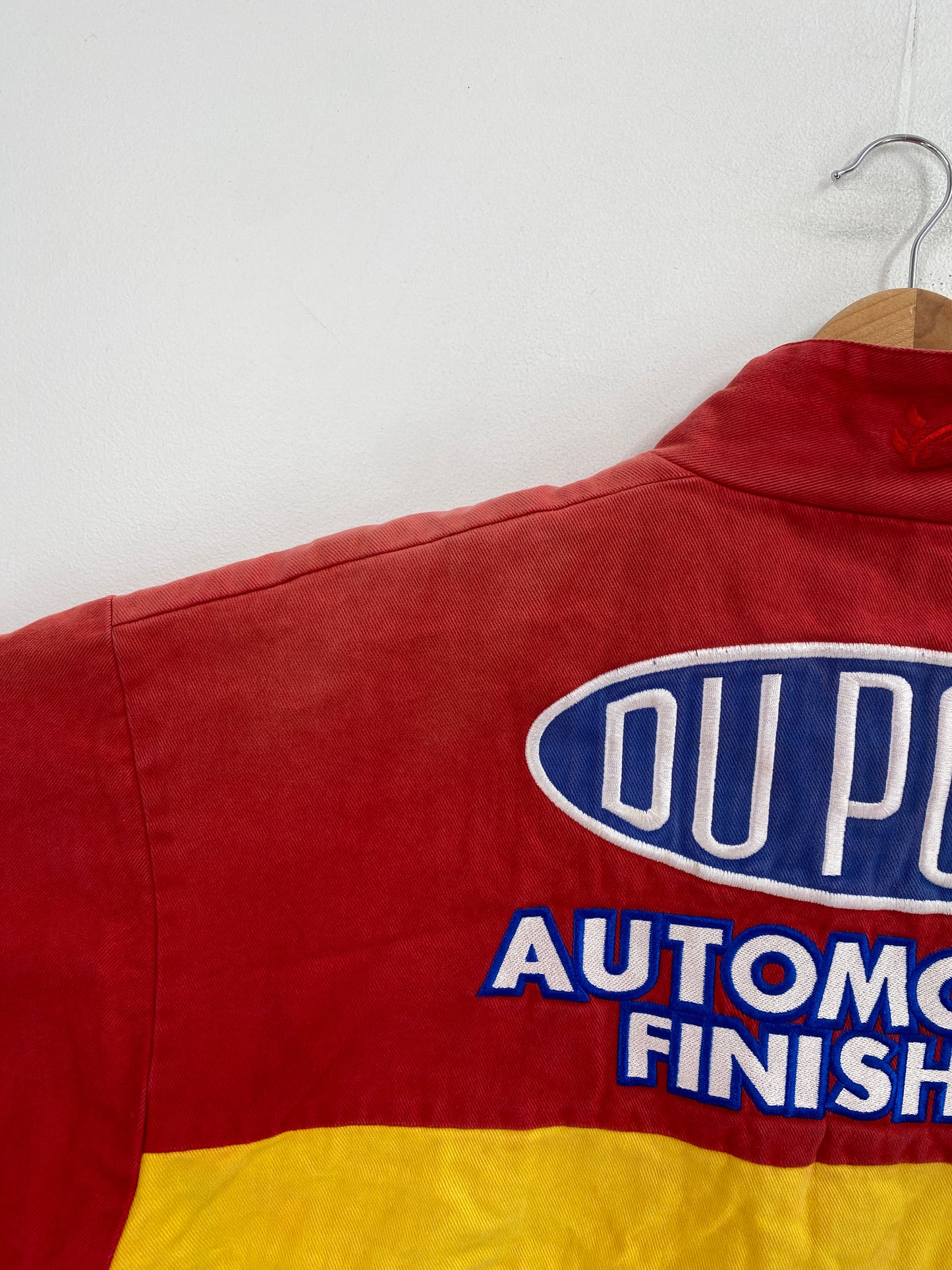 Vintage NASCAR DU PONT Size L Racing Jacket / G5275J