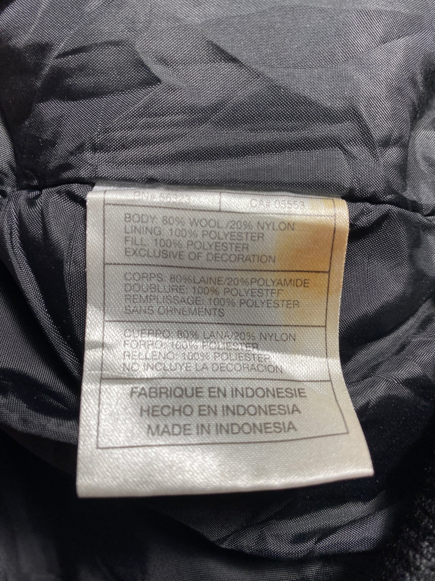 00’ NIKE NYC Size XXXL Vintage Wool Jacket / G5183J