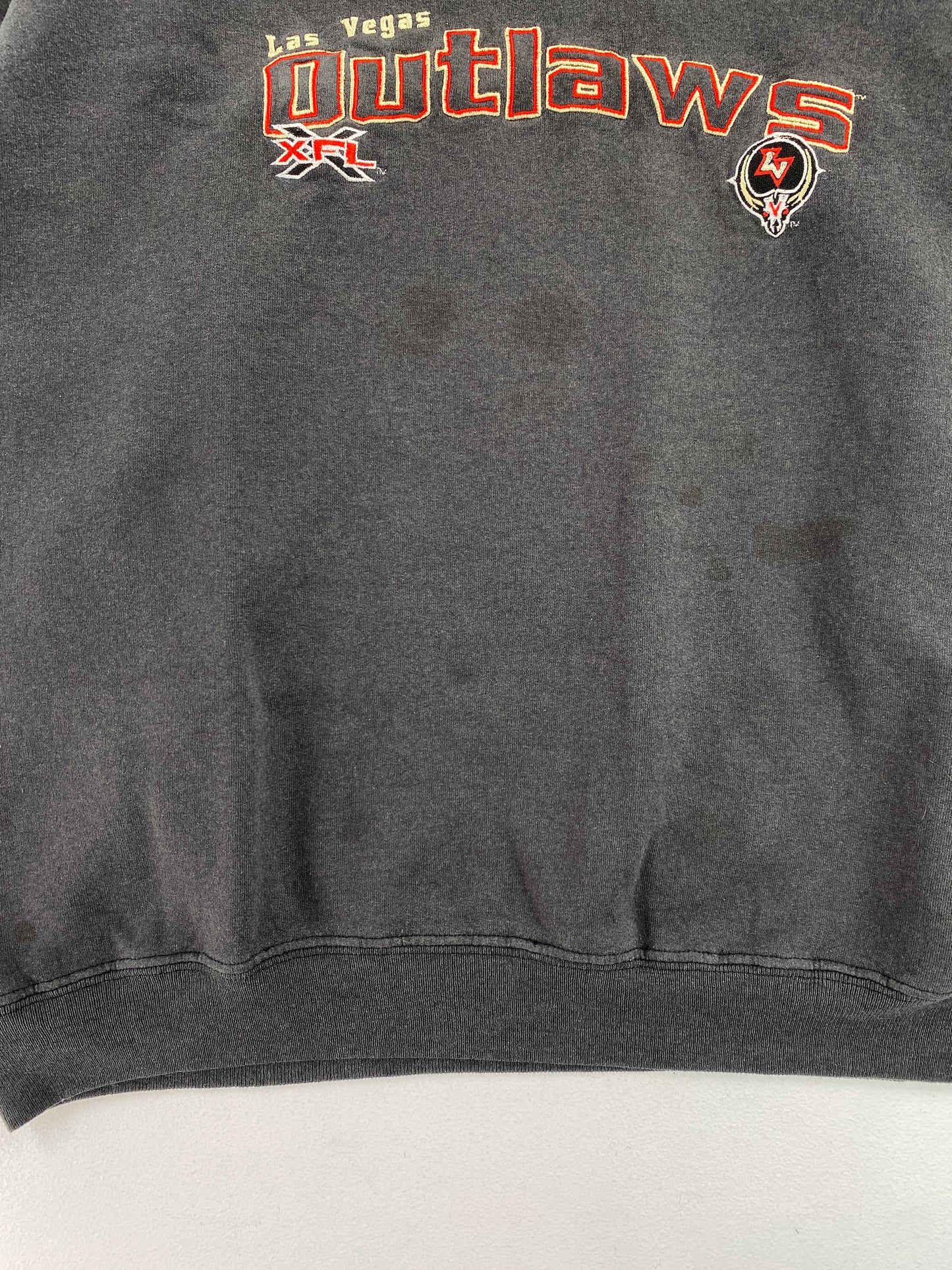 90’s CHAMPION x LAS VEGAS OUTLAWS Size XL Vintage XFL Sweat-Shirt / G5285S