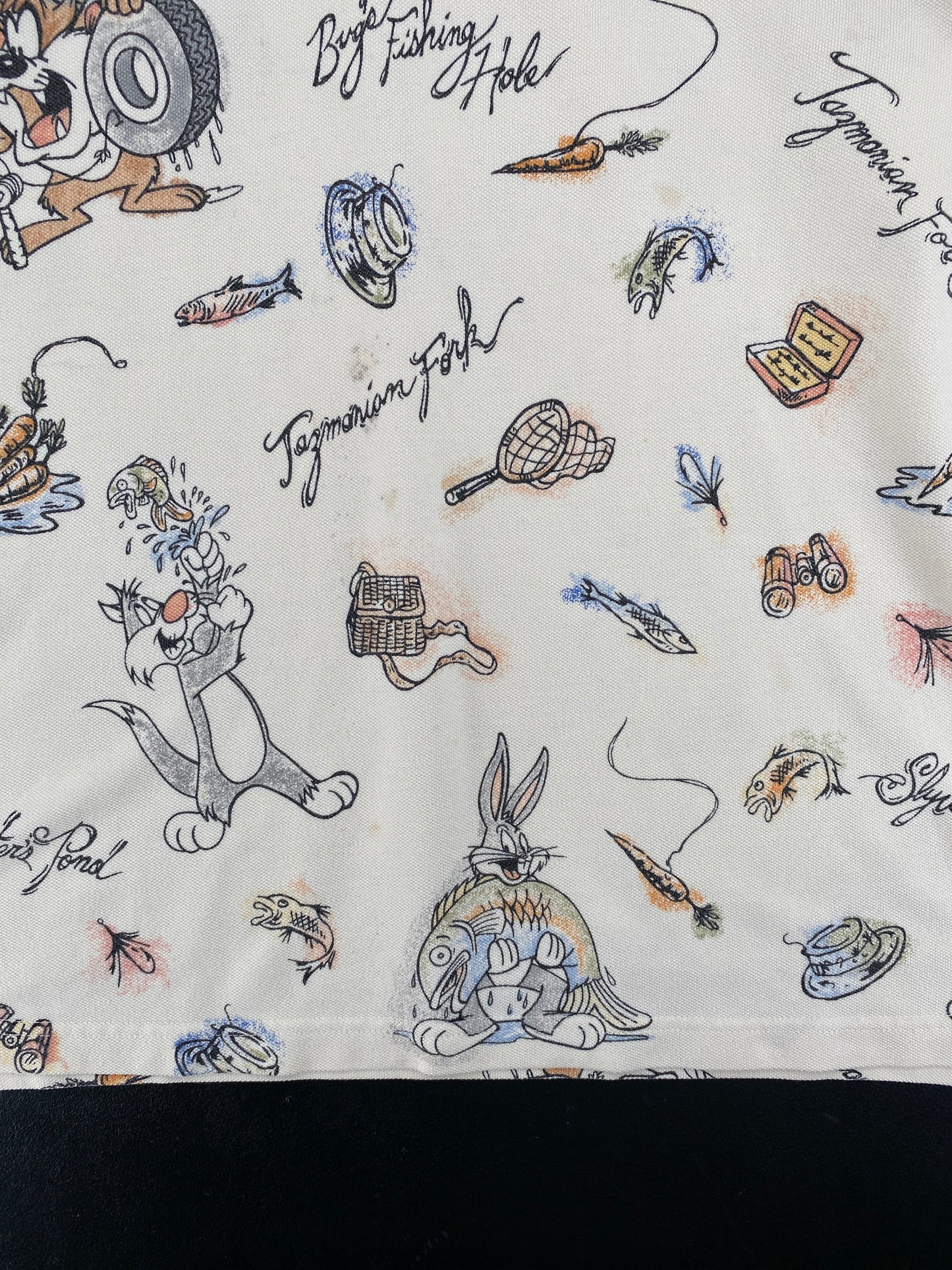 (L) LOONEY TUNES Polo Shirt / A0255B