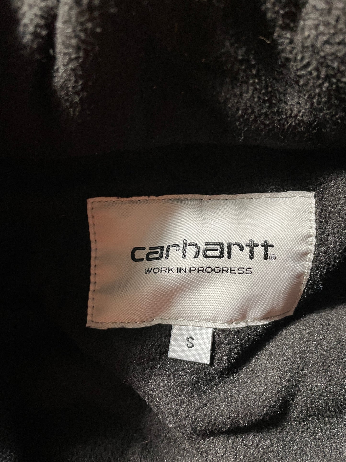 Vintage CARHARTT WORK IN PROGRESS Size S Duck Jacket / F7578J