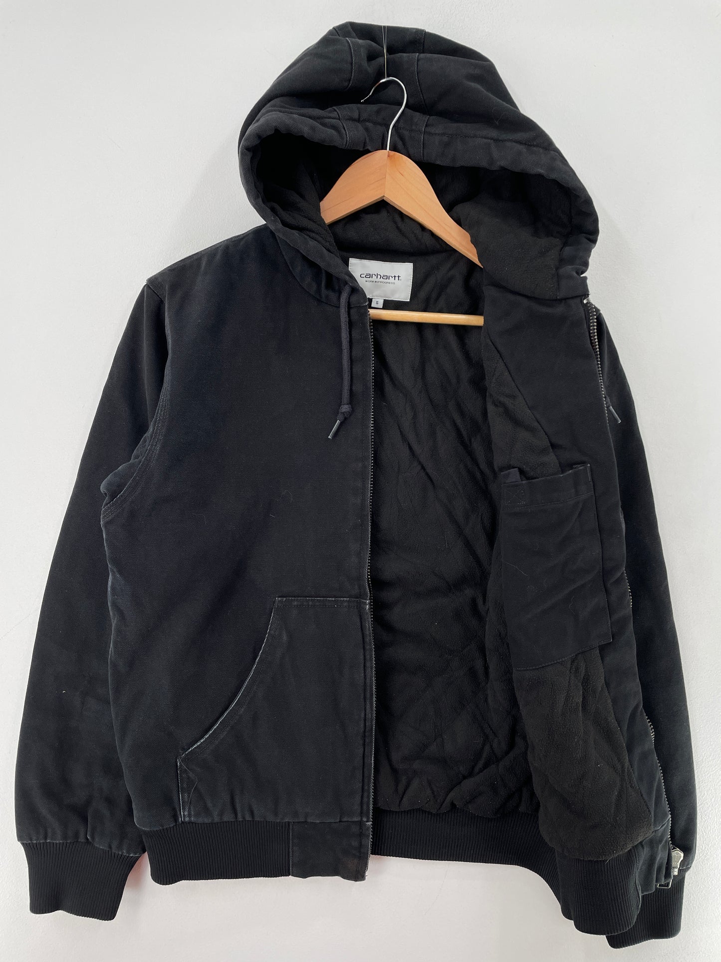 Vintage CARHARTT WORK IN PROGRESS Size S Duck Jacket / F7578J