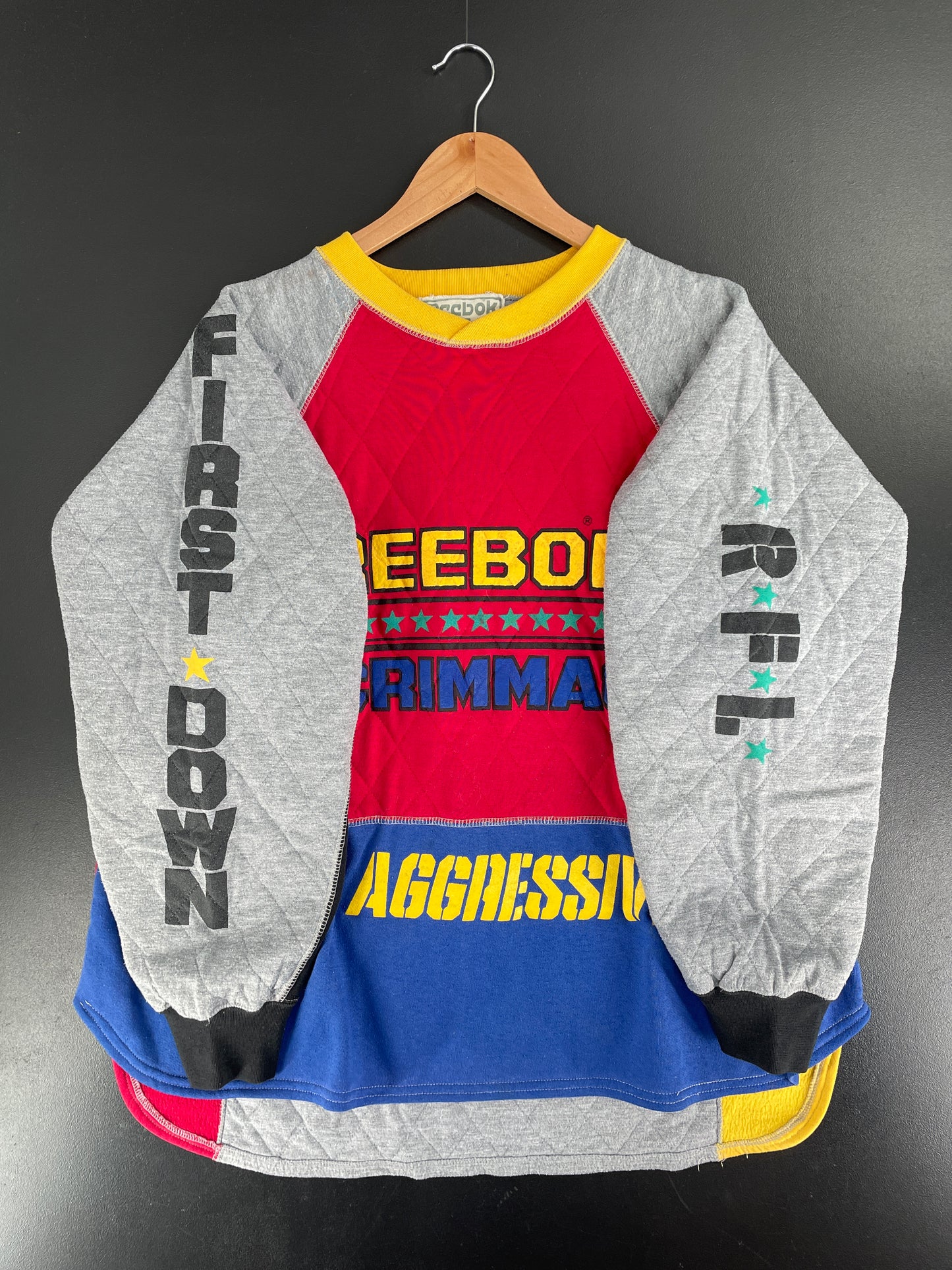 1987 REEBOK SCRIMMAGE Size L Vintage Sweat-shirt / F7608S