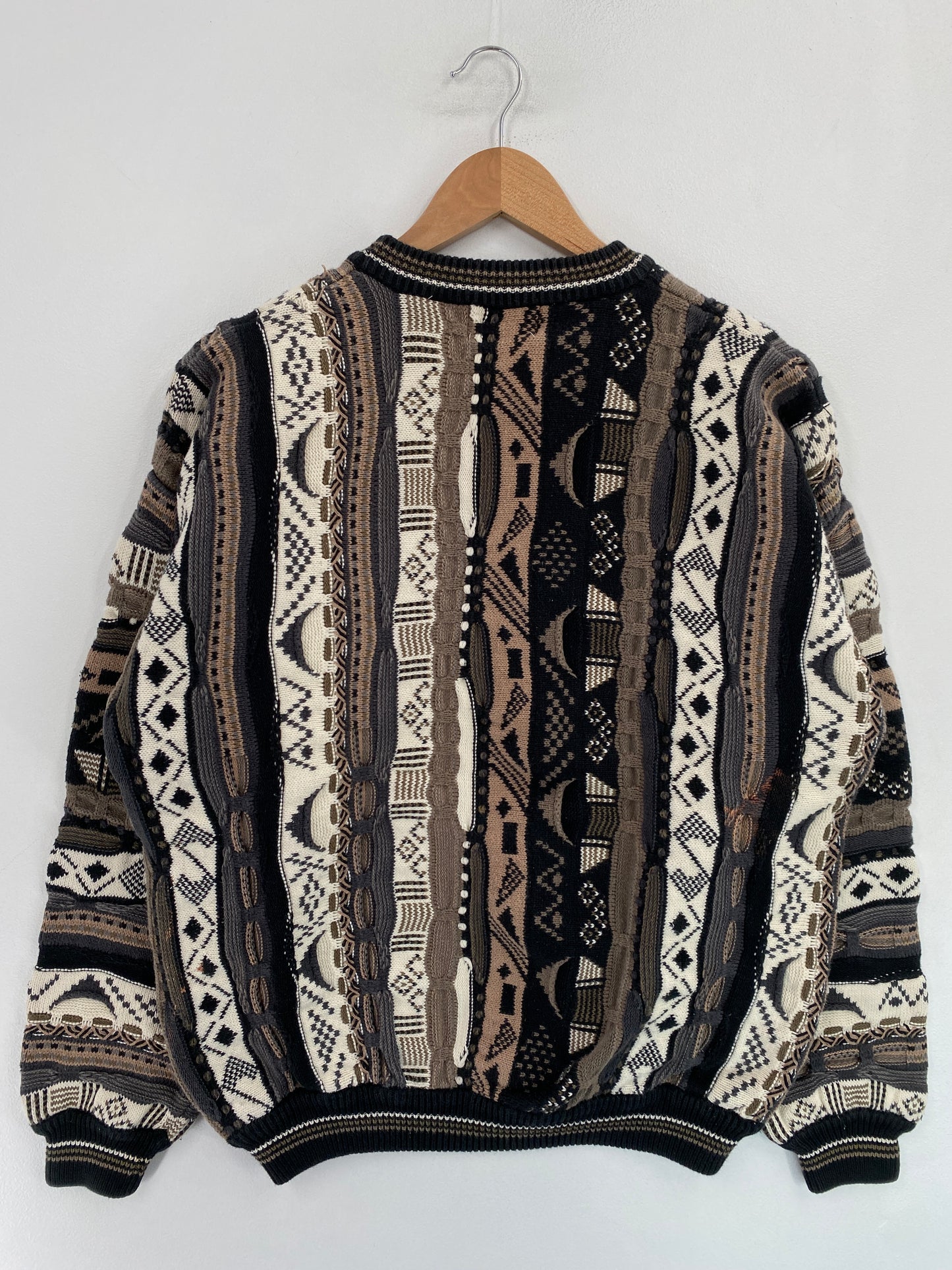 Vintage 3D COOGI-Style Size Approx. M Knit Sweater / G5319K