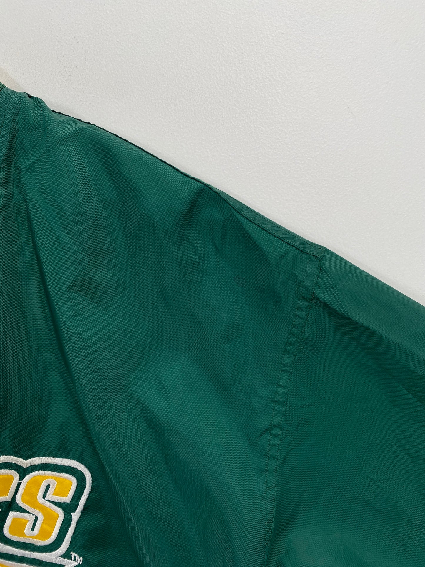 Vintage STARTER x GREEN BAY PACKERS Size L NFL Nylon Jacket / G5339N