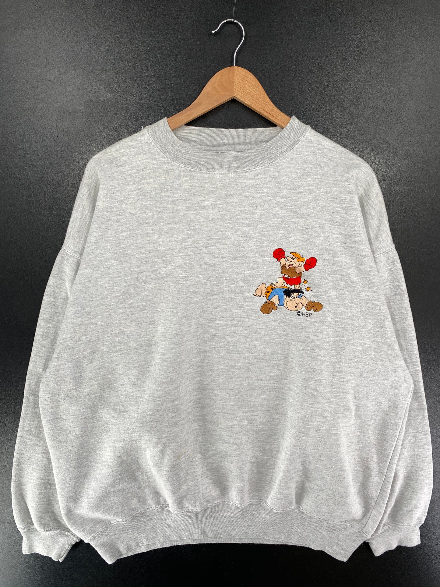 90’s FLINTSTONES Made in USA Size XL Vintage Sweat-shirt / G5347S