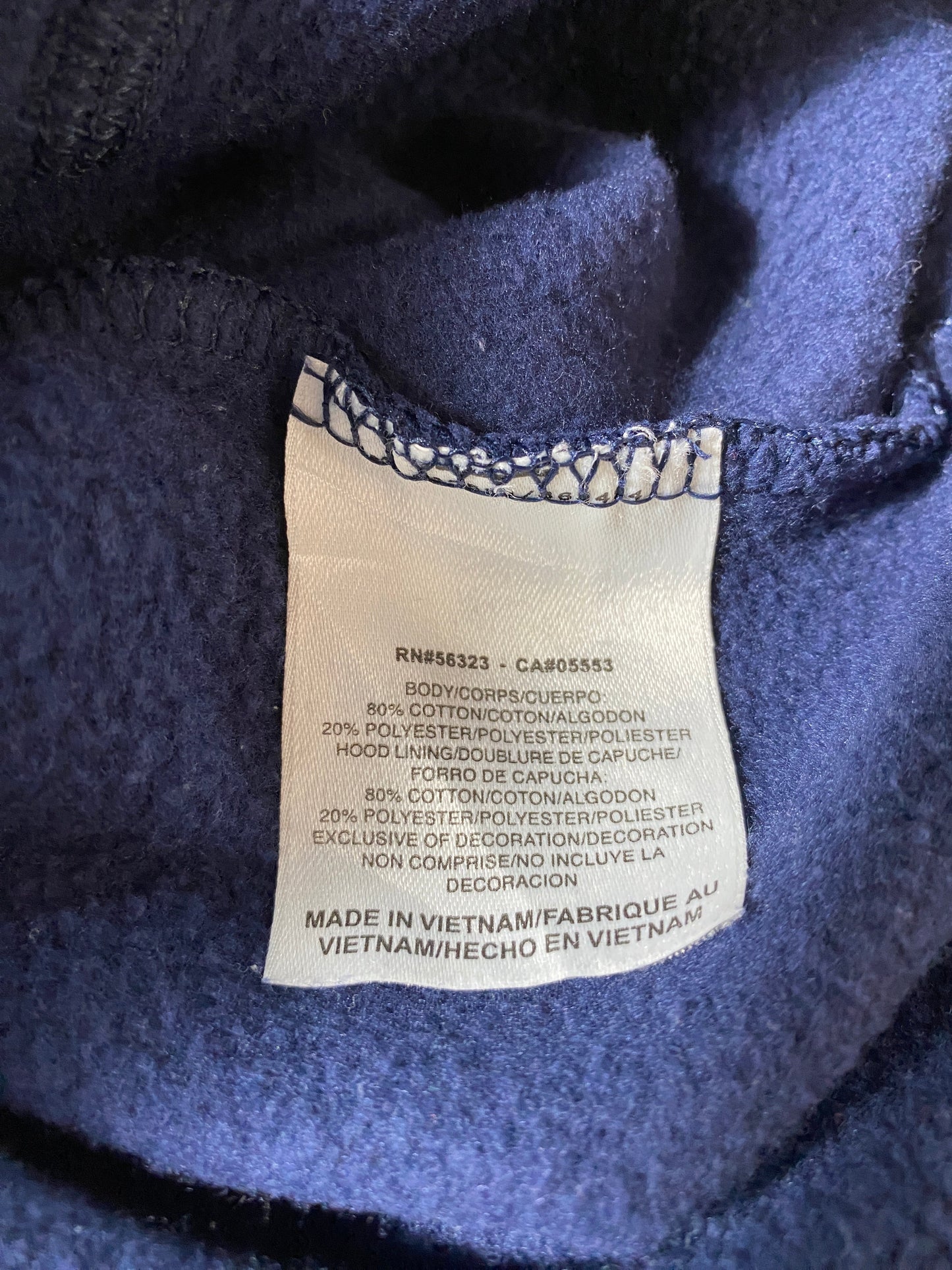 Vintage NIKE x WEST VIRGINIA Size XXL College Hoodie Sweat-Shirt / F9200S