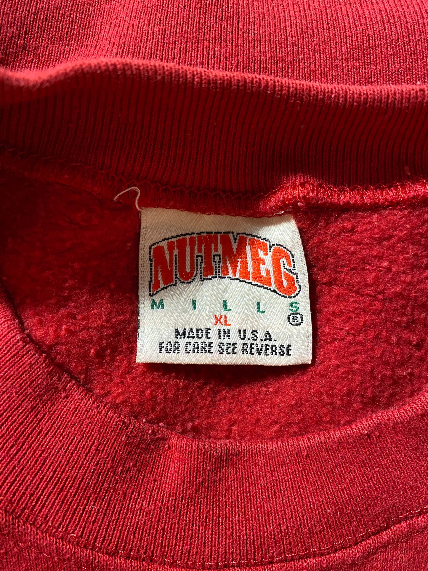 1993 WASHINGTON REDSKINS Made in USA Size XL Vintage NFL Sweat-Shirt / G5356S