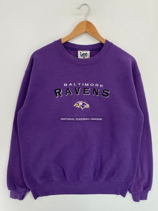 Vintage BALTIMORE RAVENS Size M NFL Sweat-Shirt / G5360S