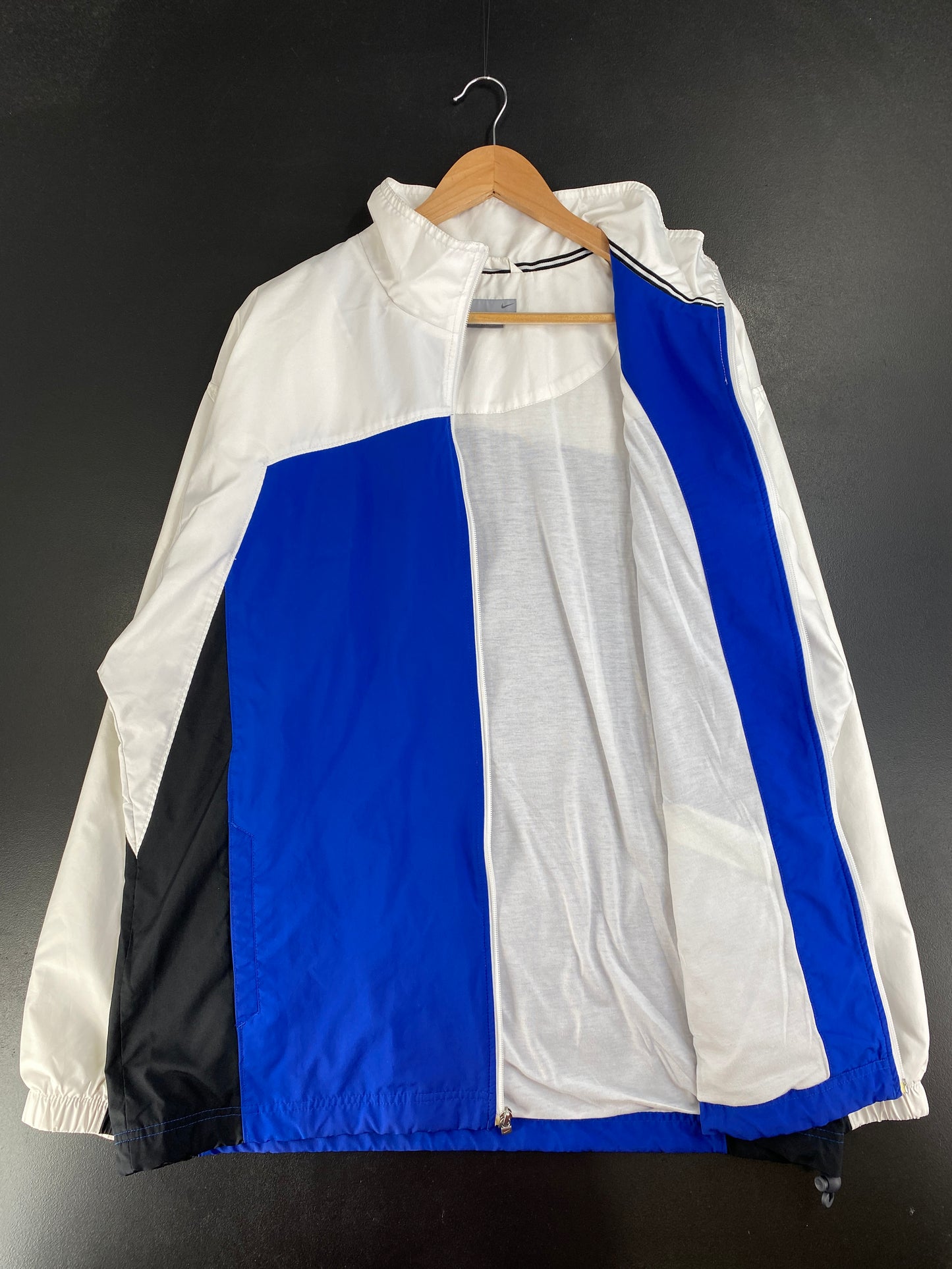00’ NIKE Size XL Vintage Zip-up Nylon Jacket / G2374N