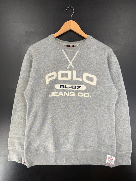 00' POLO JEANS RALPH LAUREN Size Ladies L Vintage Sweat-Shirt / G1505S
